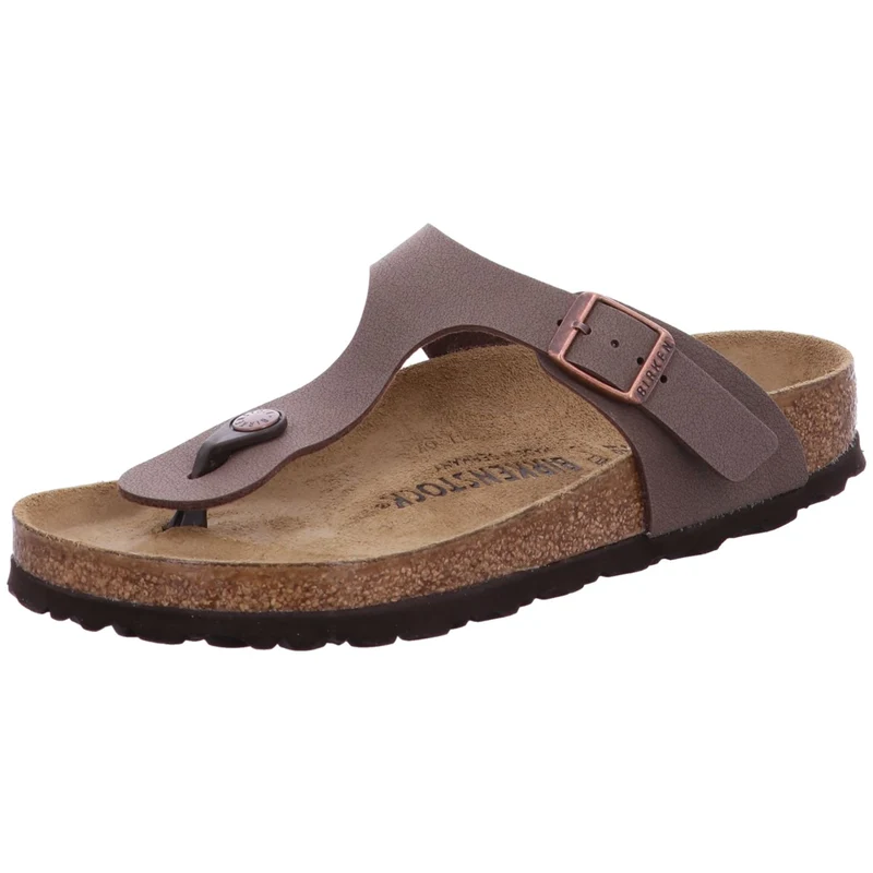 Birkenstock Pantolette Gizeh d'braun