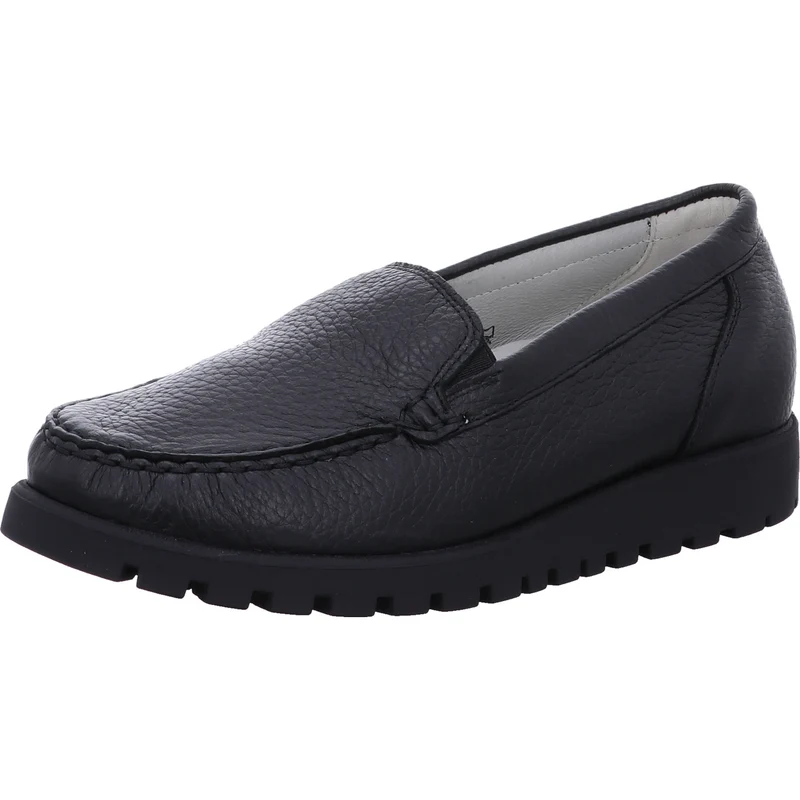 Waldläufer Slipper Hegli schwarz