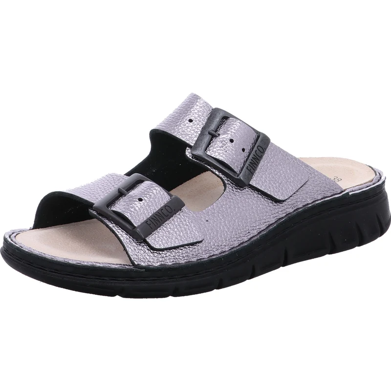 FinnComfort Pantolette CAYMAN-S silber