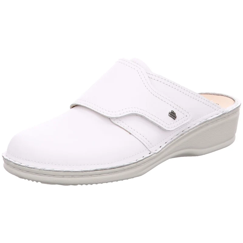 FinnComfort Pantolette Aussee weiß