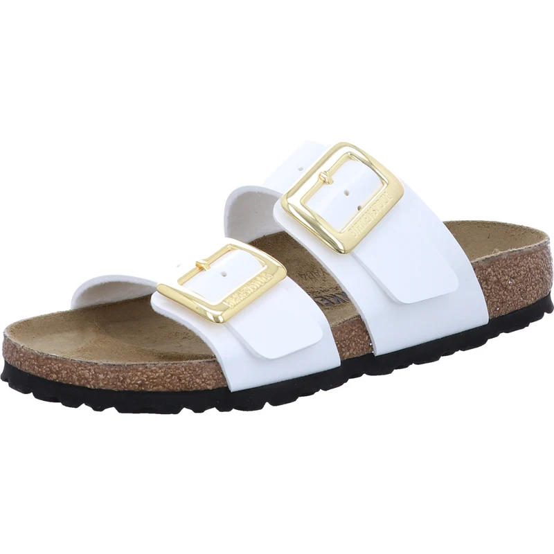 Birkenstock Pantolette Sydney Cushion Buckle offwhite