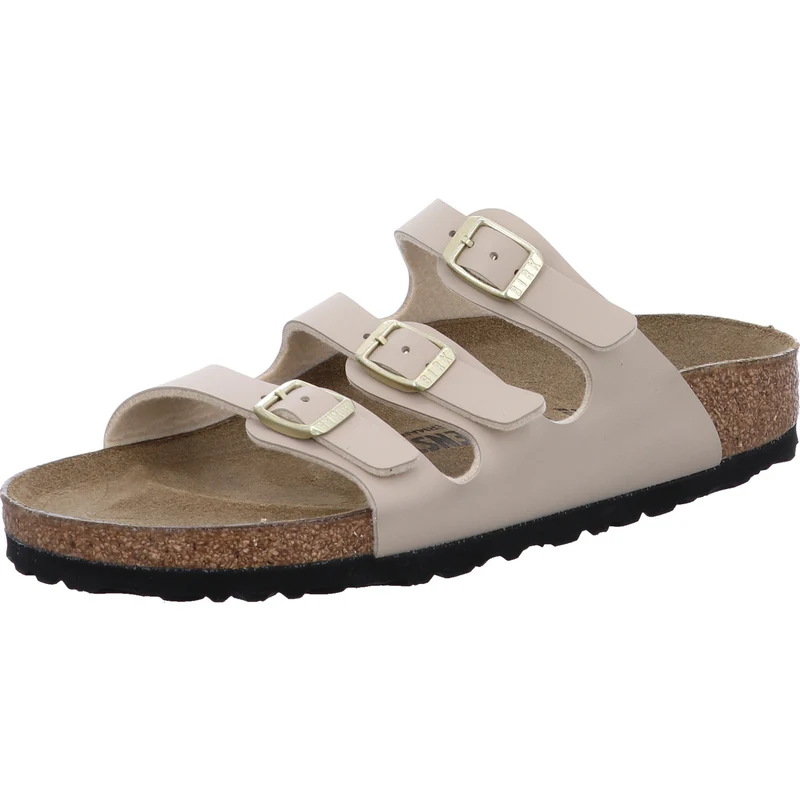 Birkenstock Pantolette Florida beige
