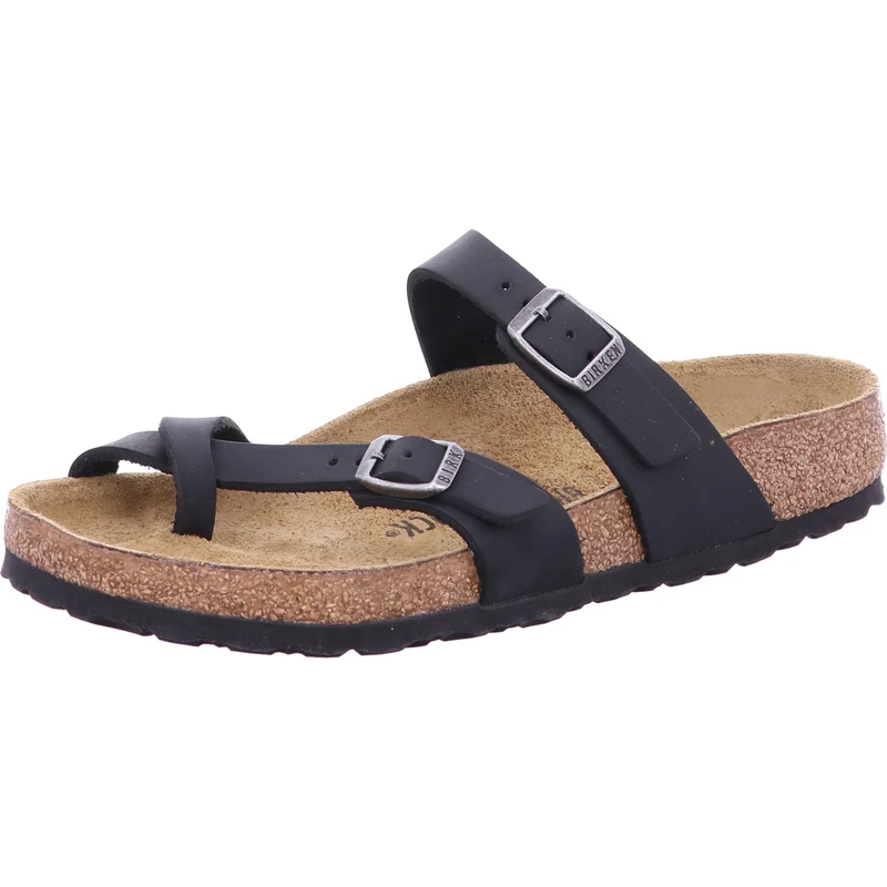 Birkenstock Pantolette Mayari LEOI Black schwarz