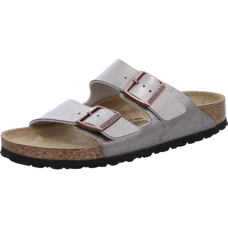 Birkenstock Pantolette Arizona BF Graceful Taupe schlamm