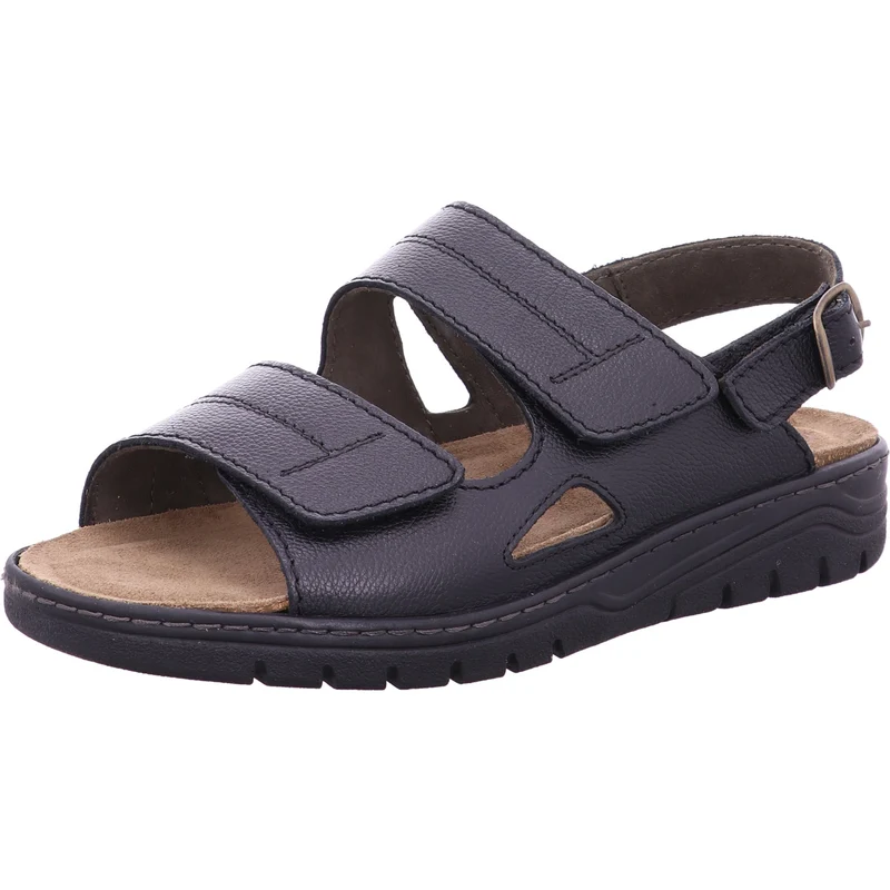 Solidus Sandale Man Special schwarz