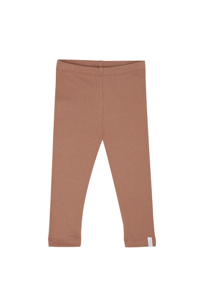 Leggings aus Bio-Baumwolle 'Pecan'