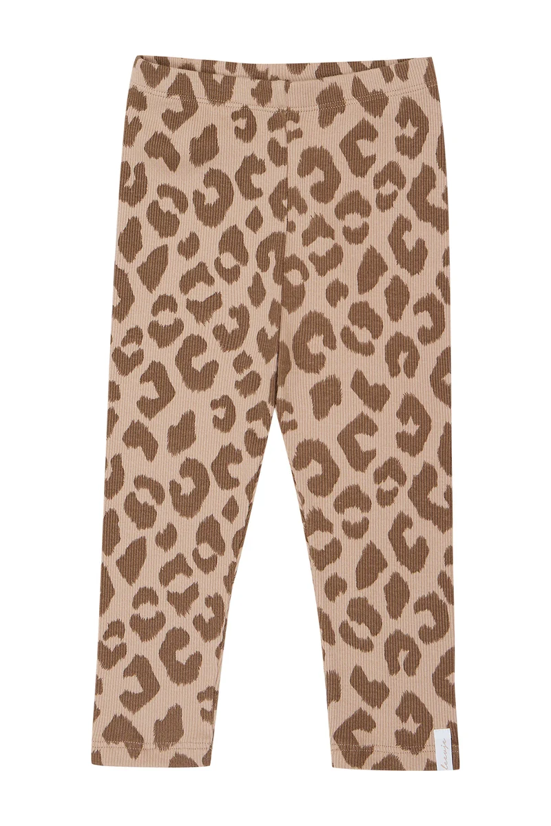 Leggings aus Bio-Baumwolle 'Dark Leo'