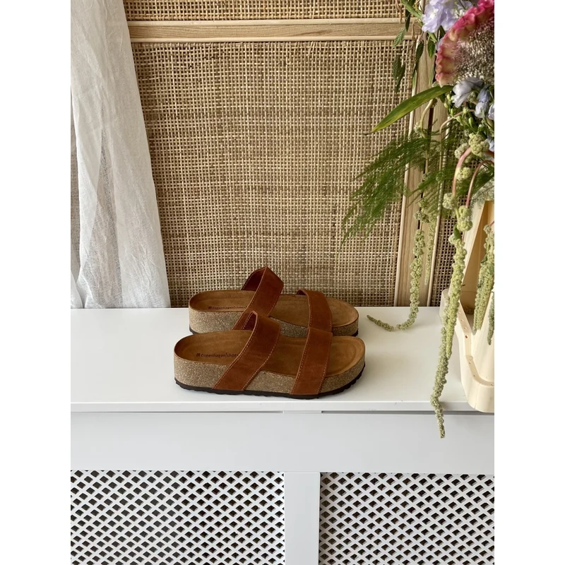 NAOMI 21 Suede - Cognac