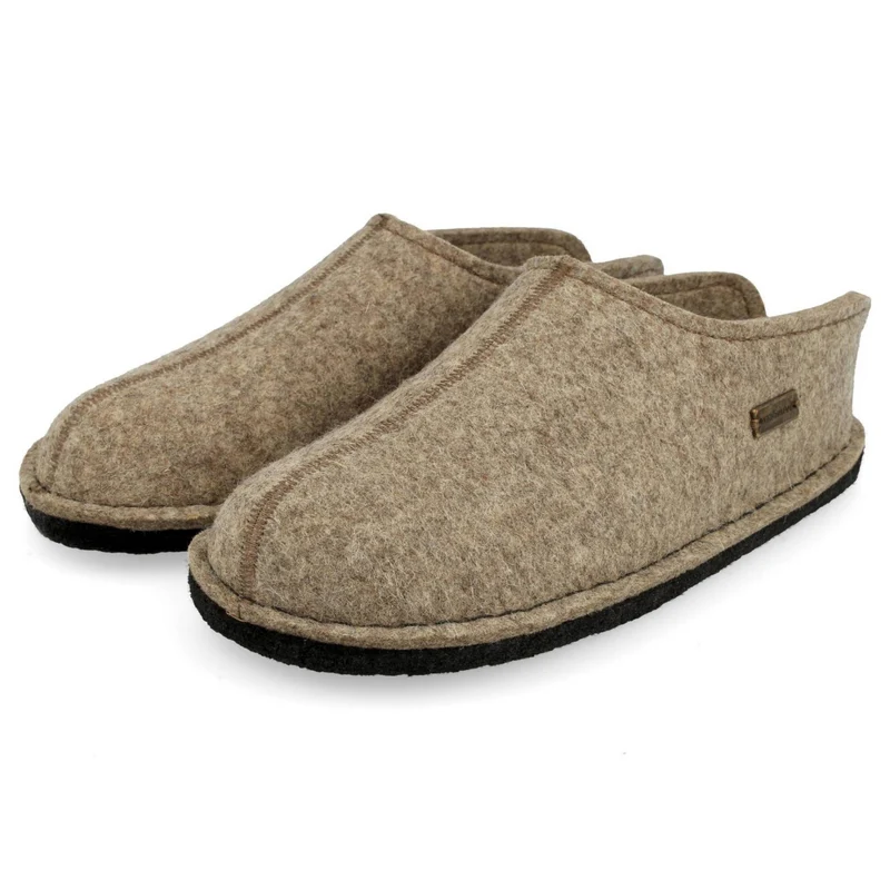 Haflinger Hausschuh Flair smiley schlamm