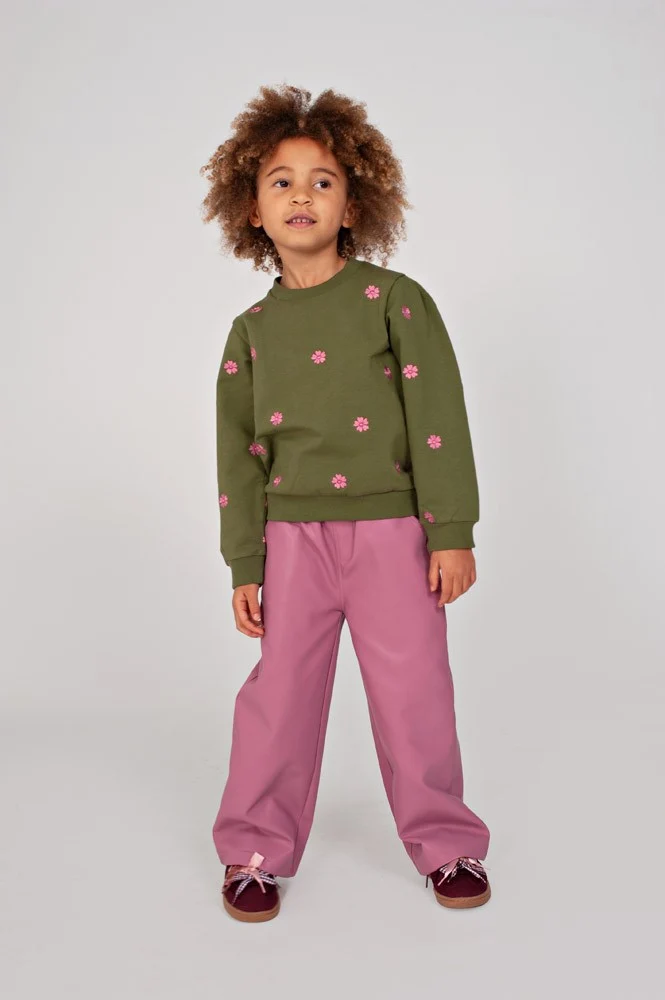 Jubel Culotte Lederlook Moon Flowers Altrosa 92200537