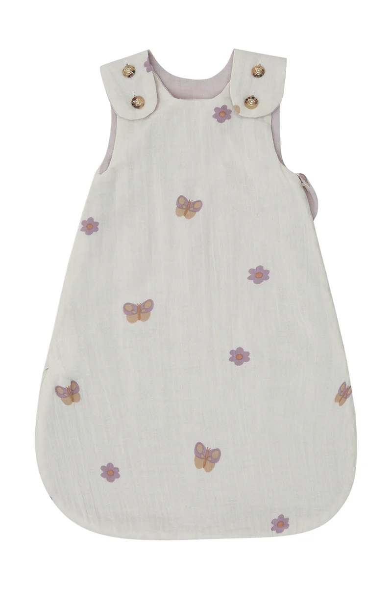 Schlafsack 'Butterfly' aus Musselin
