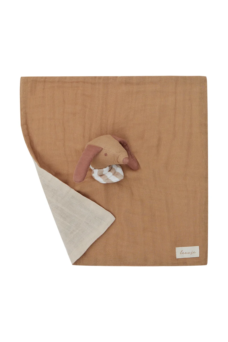 Musselin-Kuscheltuch 'Little Dog'