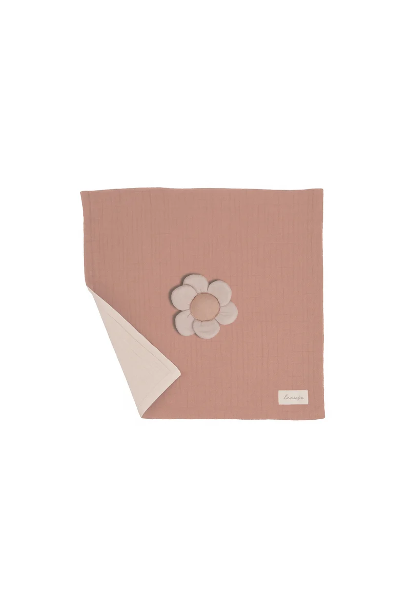Musselin-Kuscheltuch 'Flower'