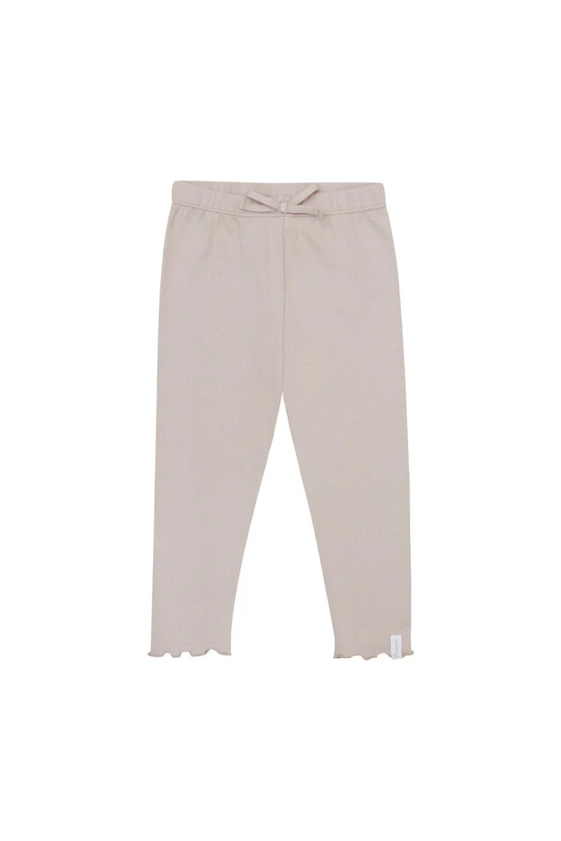 Leggings 'dusty rose' mit Schleife