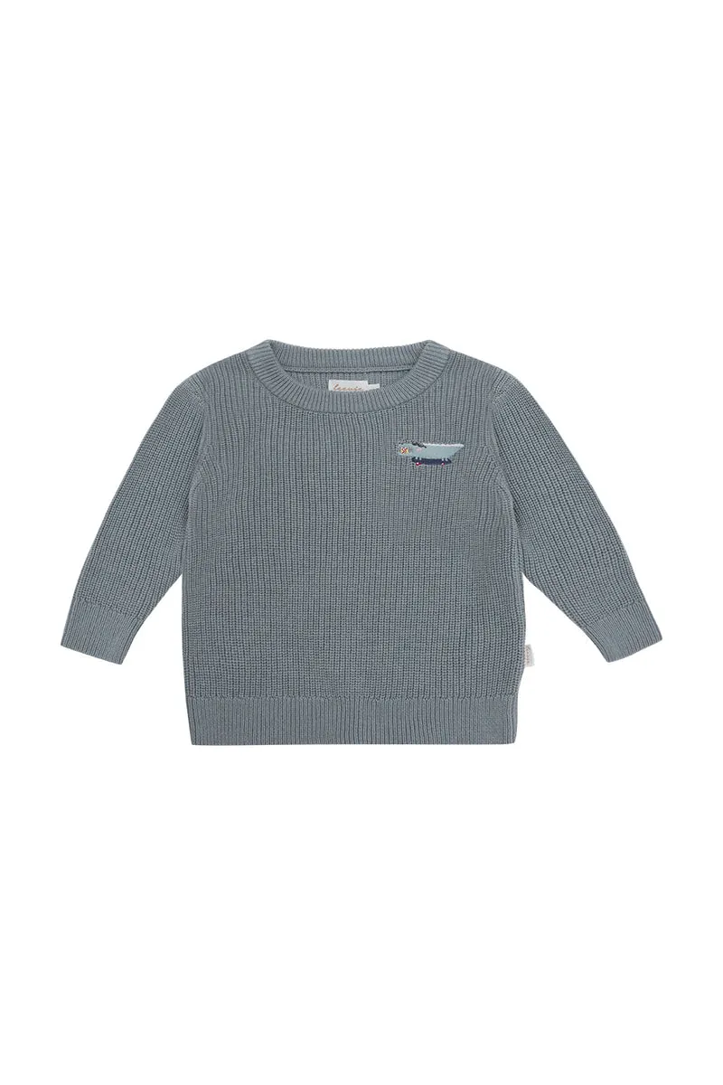Chunky Knit Jumper 'Crocodile'