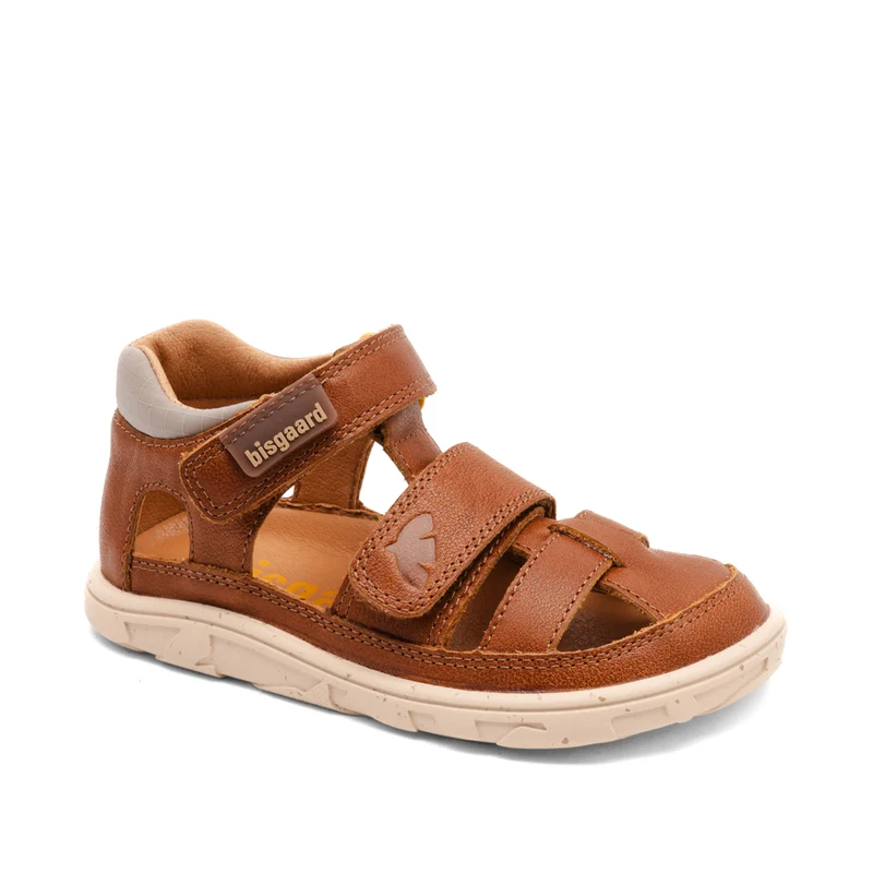 bisgaard Barfuß-Sandale barefoot vic – Cognac
