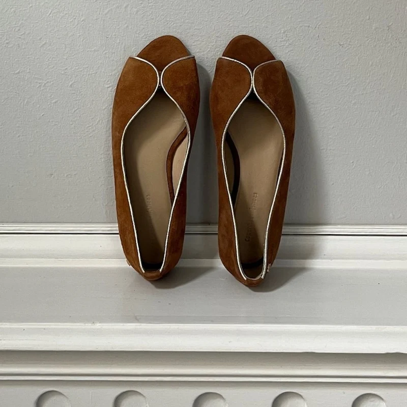LIKE A MELODY - SUEDE - COGNAC