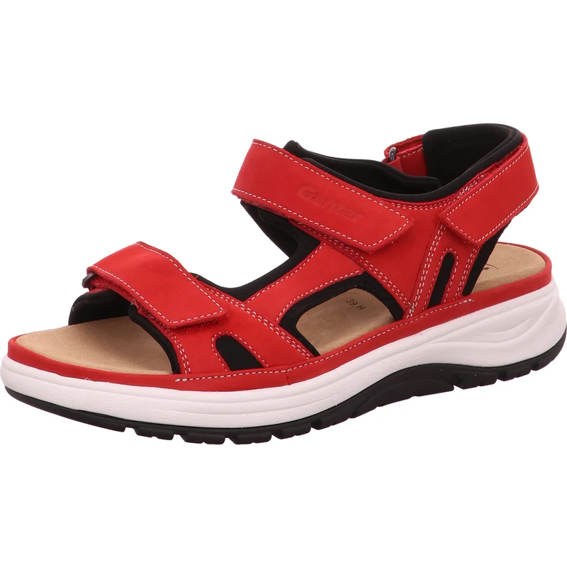 Ganter Sandale Holly rot-kombi.