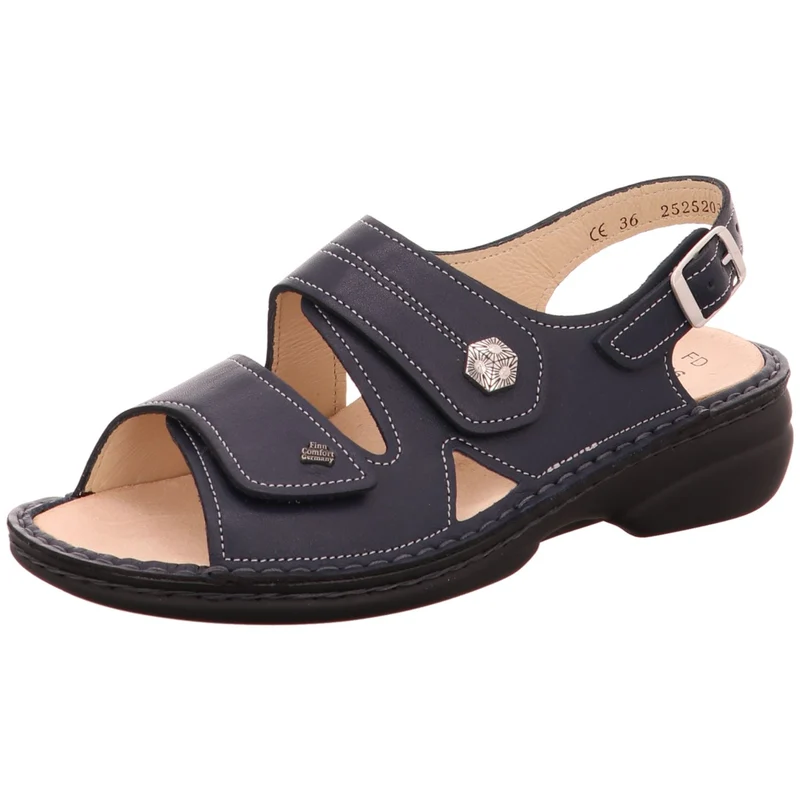 FinnComfort Sandale Milos blau