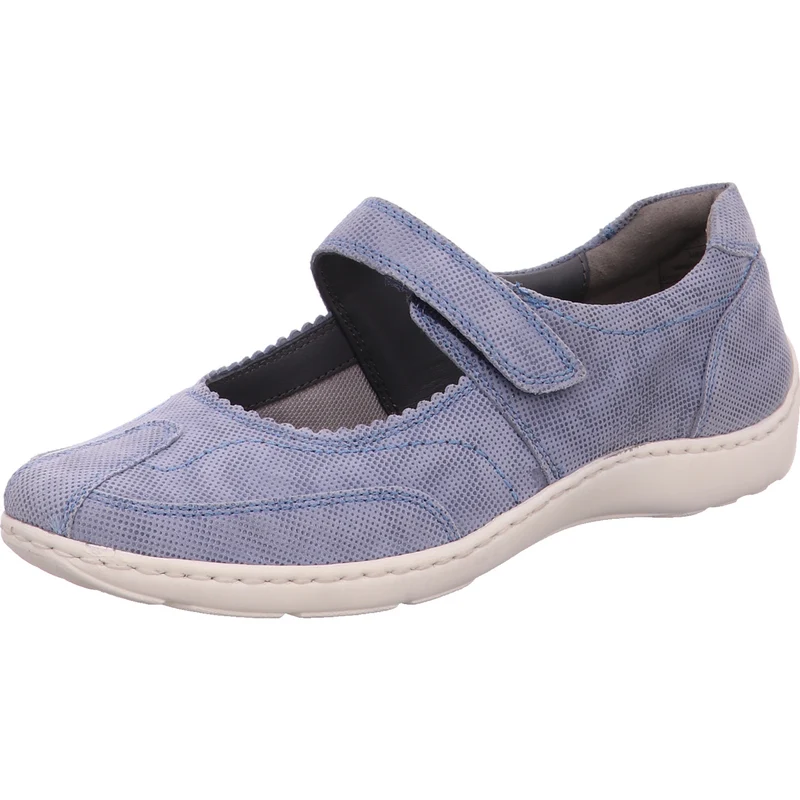 Waldläufer Slipper Henni hellblau
