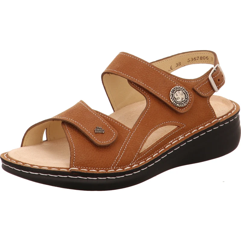 FinnComfort Sandale Barbuda braun