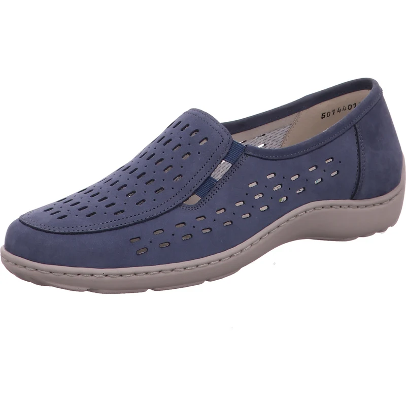 Waldläufer Slipper Henni blau