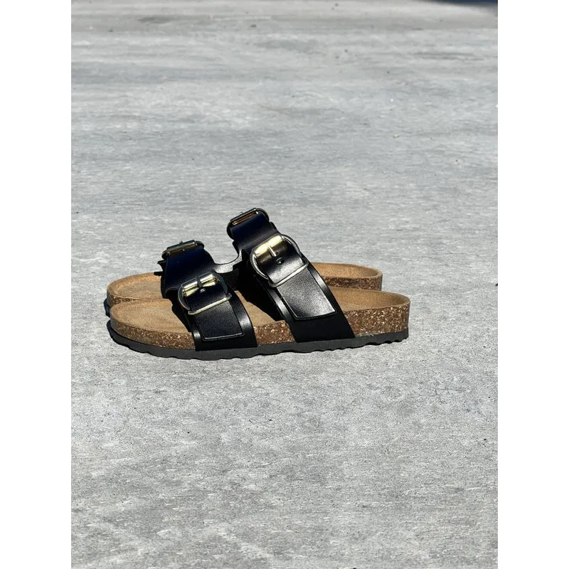 CELINA LEATHER - Black