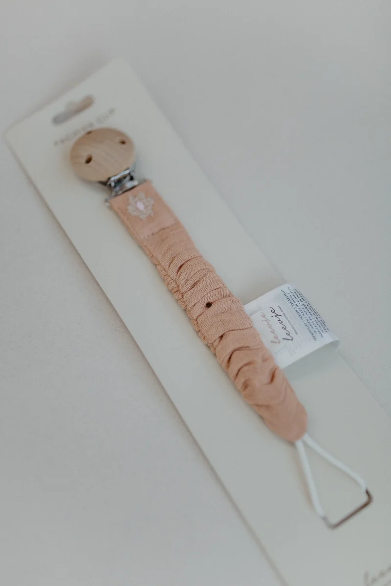 Schnullerkette 'Peach'