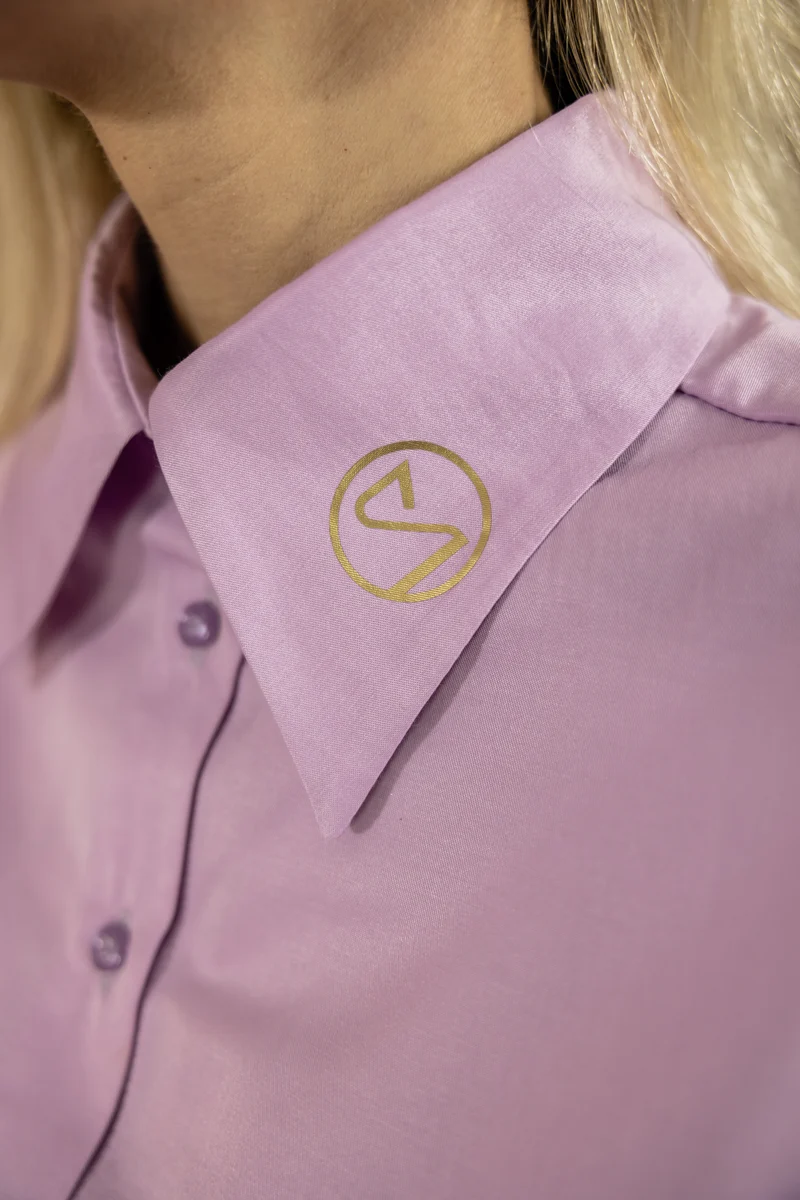 MYMAR Design Mode- Oversize Hemd Rosa