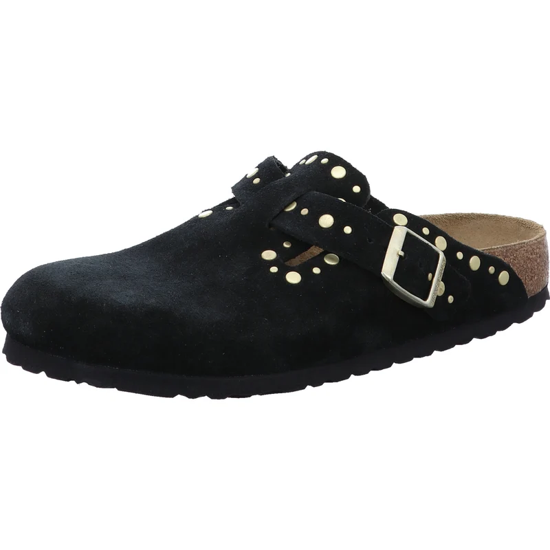 Birkenstock Pantolette Boston schwarz
