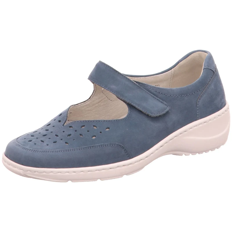 Waldläufer Slipper Kya hellblau