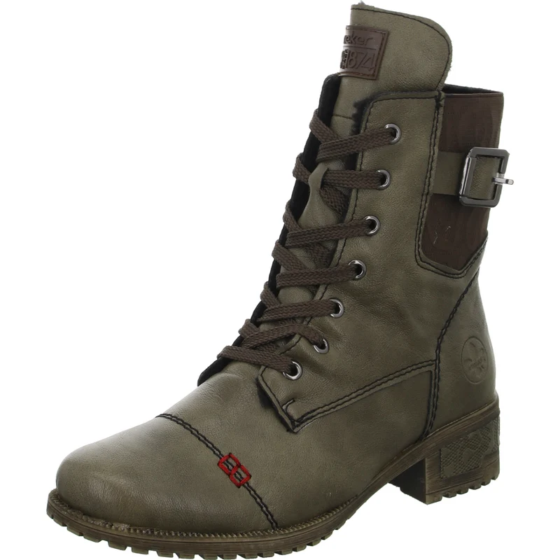 Rieker Schnürstiefelette Warmfutter bis 35mm Absatz (casual)