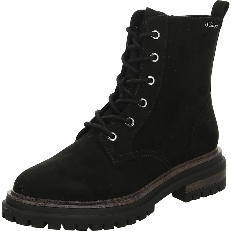 s.Oliver Schnürstiefelette Kaltfutter bis 35mm Absatz (casual)