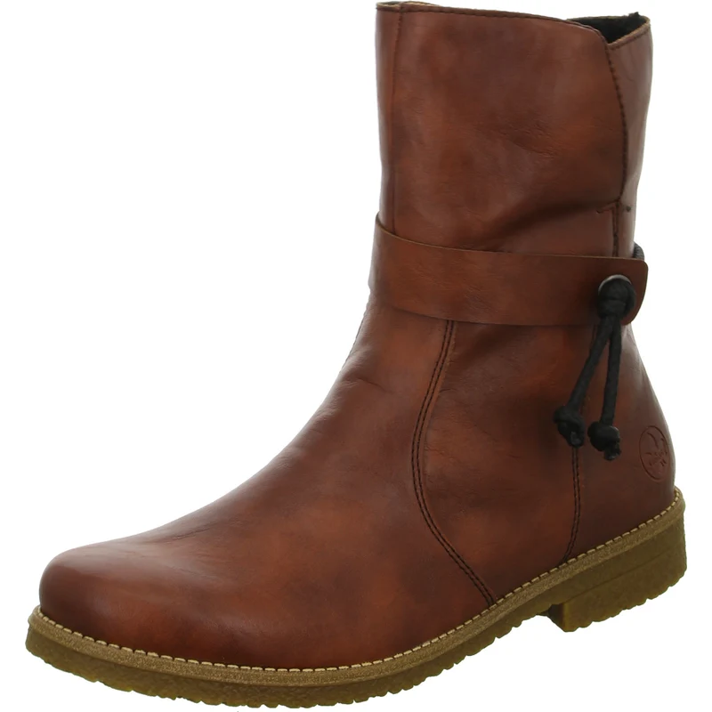 Rieker Schlupf-/Reißverschlußstiefelette Warmfutter bis 35mm Absatz (casual)