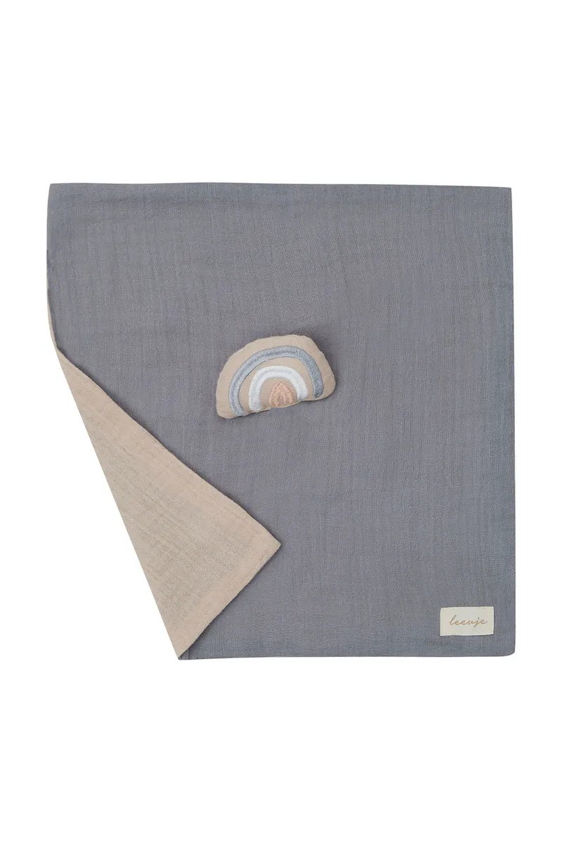 Musselin-Kuscheltuch 'Rainbow'