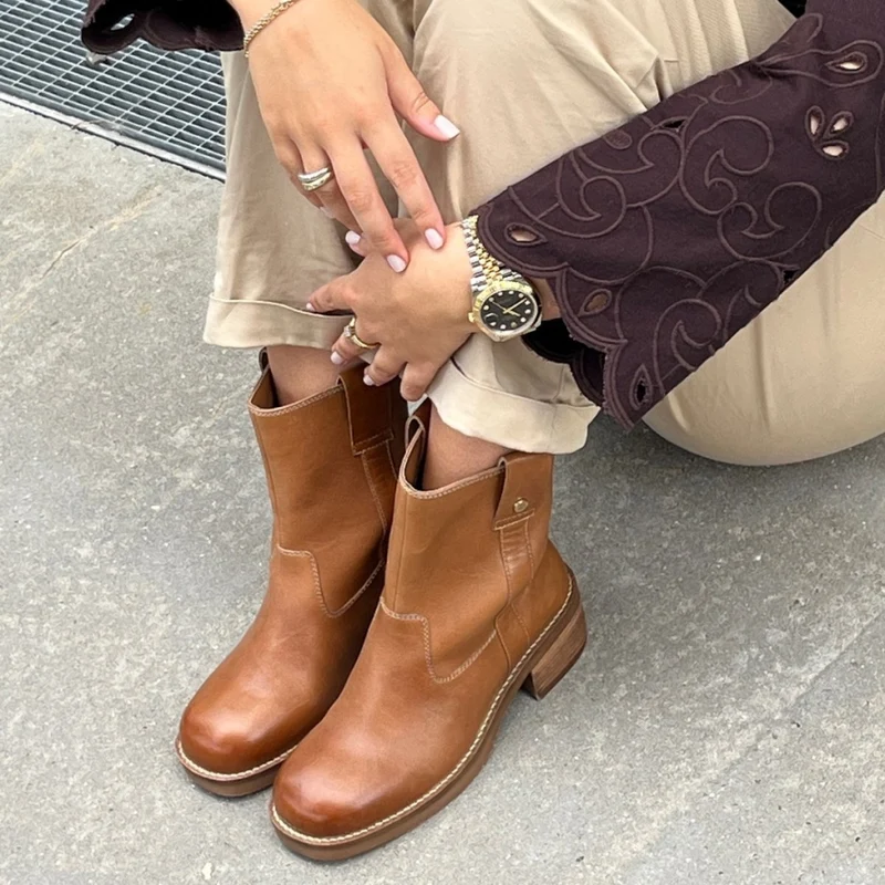 SAY MORE - BROWN/TAN - TAN