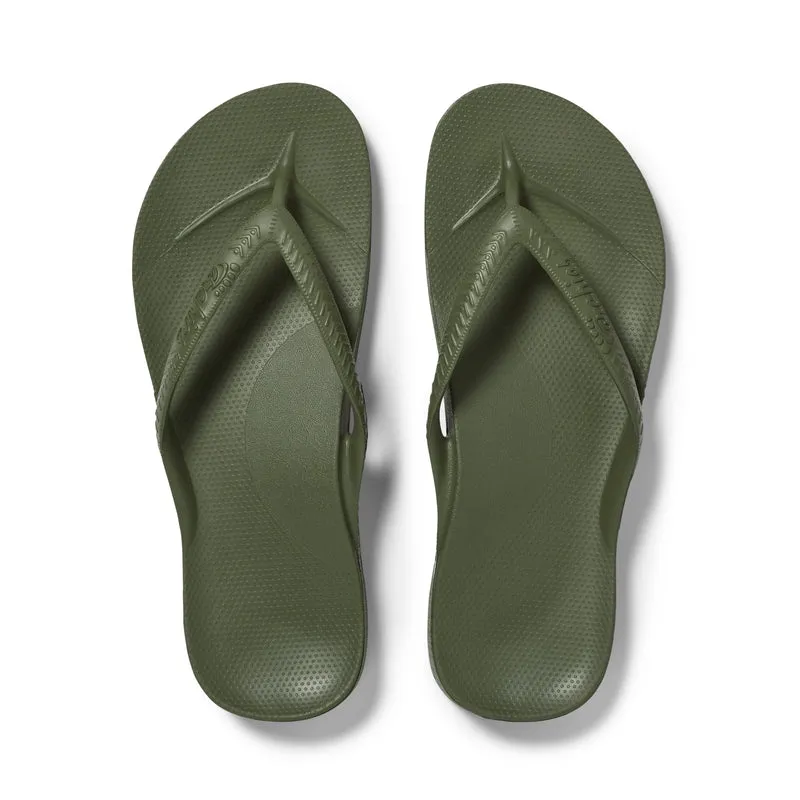 Archies Flip Flops – Classic – Olive