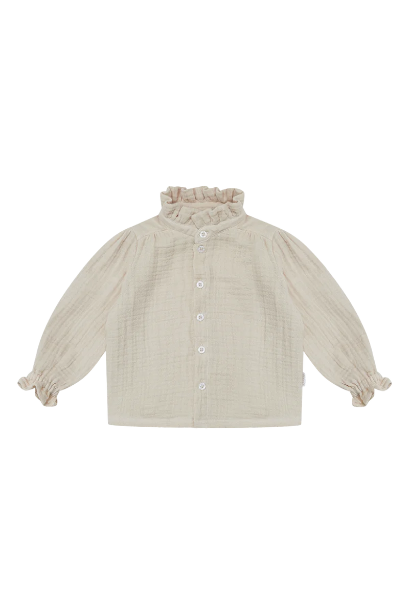 01.01.08 — The Muslin Blouse Mini Me / Light Cream
