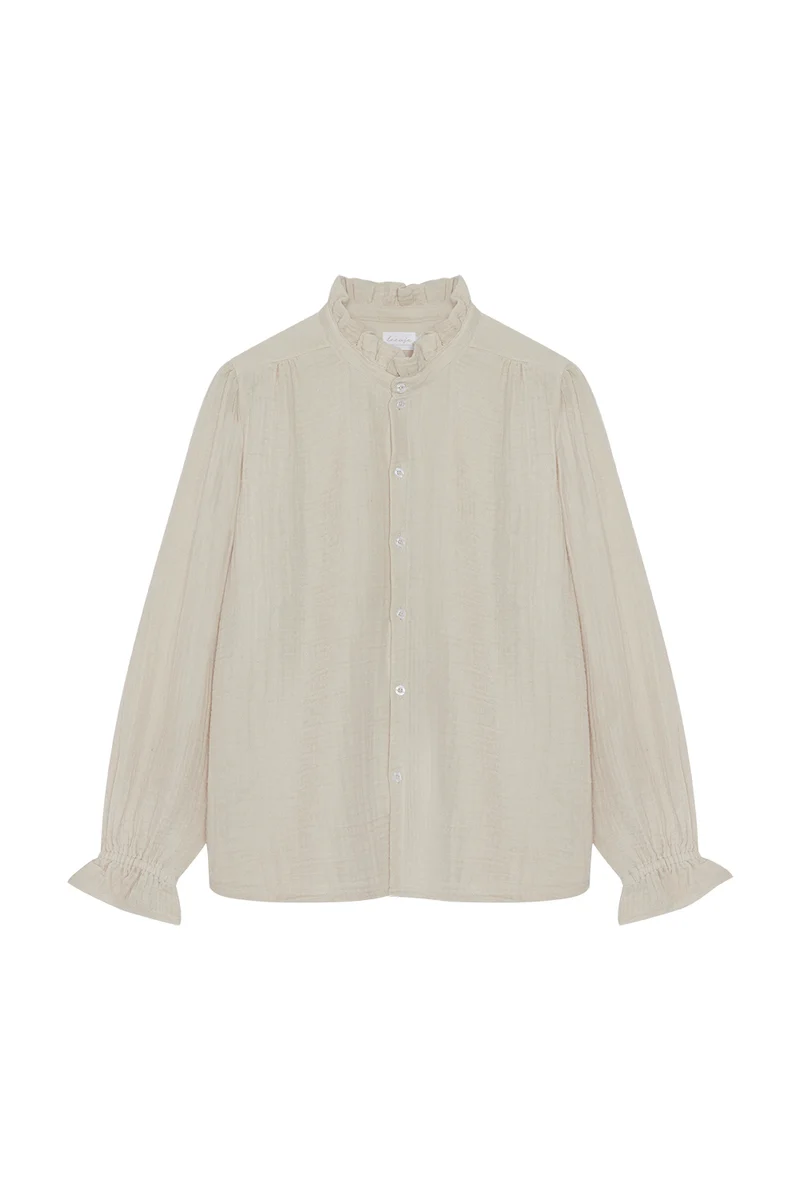 01.01.07 — The Muslin Blouse / Light Cream