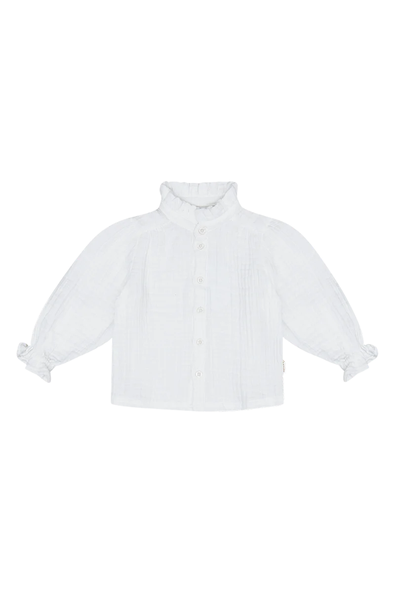 01.01.09 — The Muslin Blouse Mini Me / White