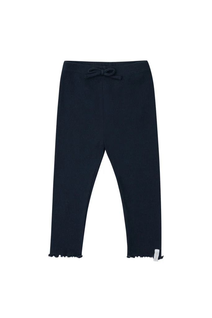 Leggings 'navy' mit Schleife