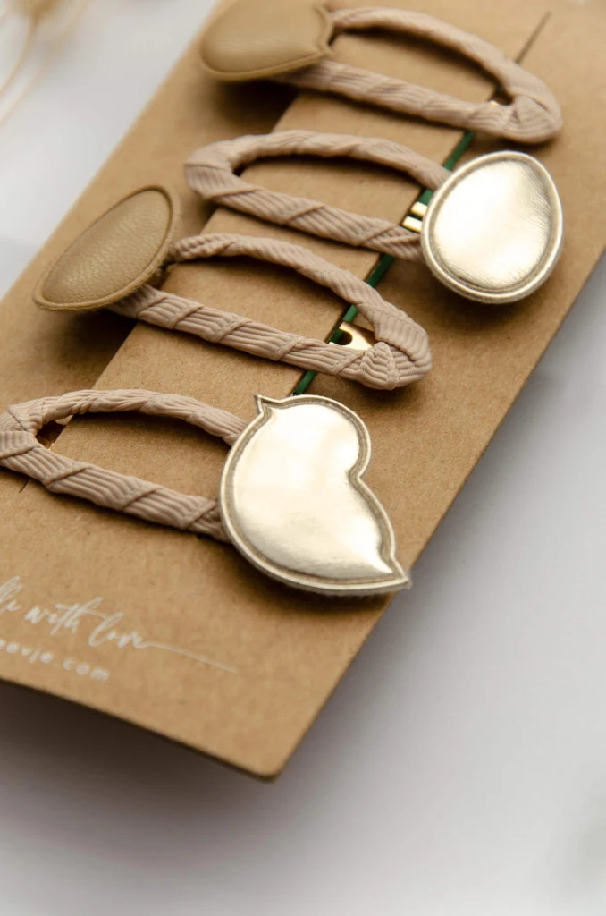 Haarspangen 'Easter Eggs & Chicks'