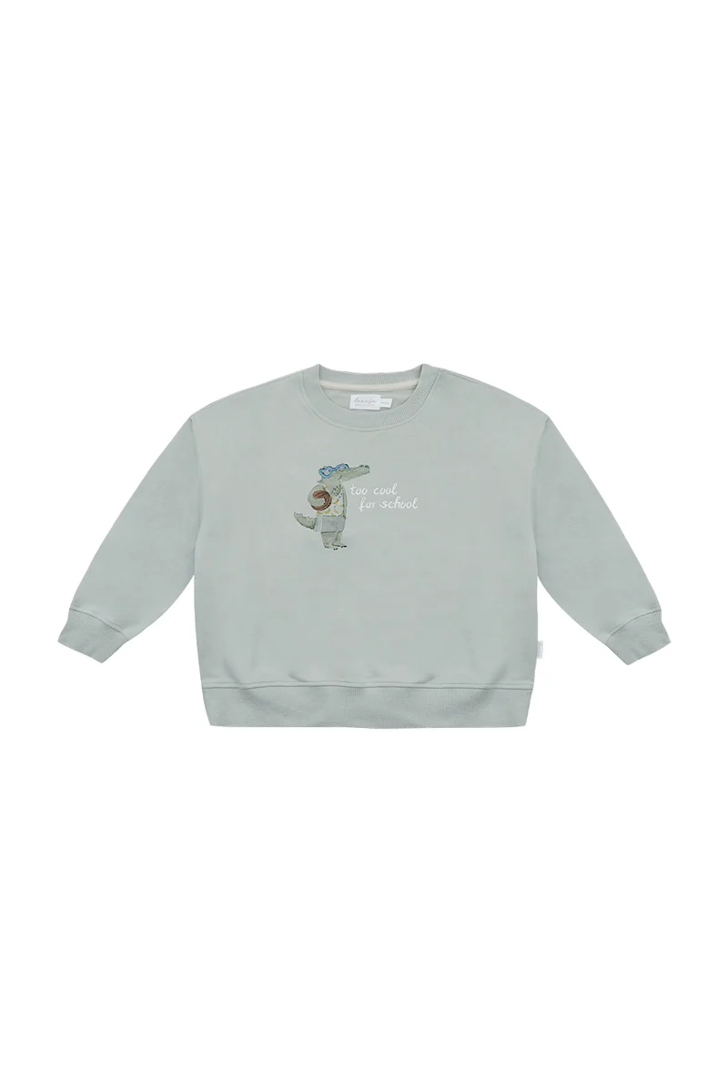 Unisex Oversized Sweatshirt ‘Too Cool for School’