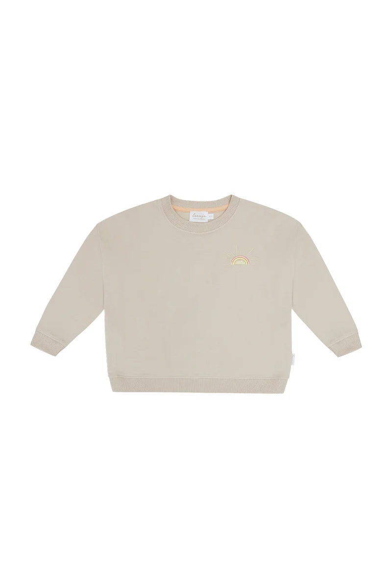 Unisex Sweatshirt with Sun 'Oh Hey Vacay'