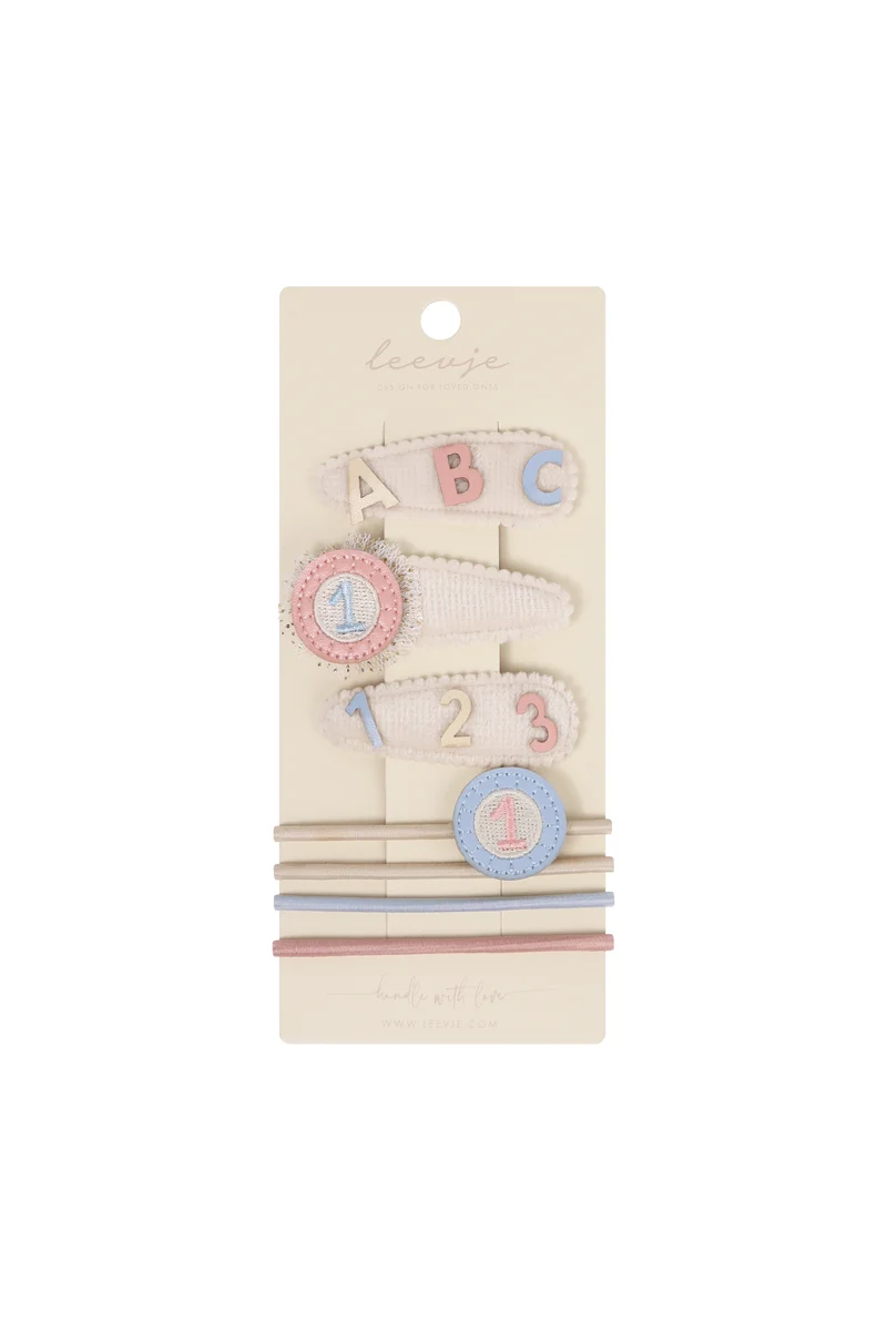 Hair Clips 'ABC Mix'