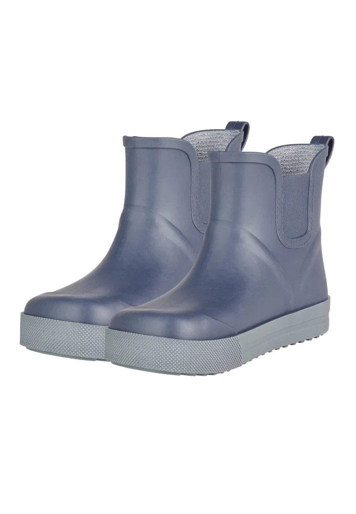 Sterntaler Gummistiefel 2-farbig Marine – Kinder Regenstiefel mit breiter Fußform