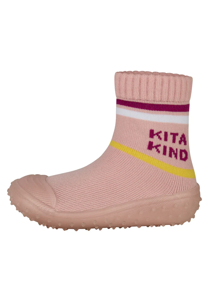 Sterntaler Adventure Socks KITA Kind Zartrosa – rutschfeste Sockenschuhe für Kinder