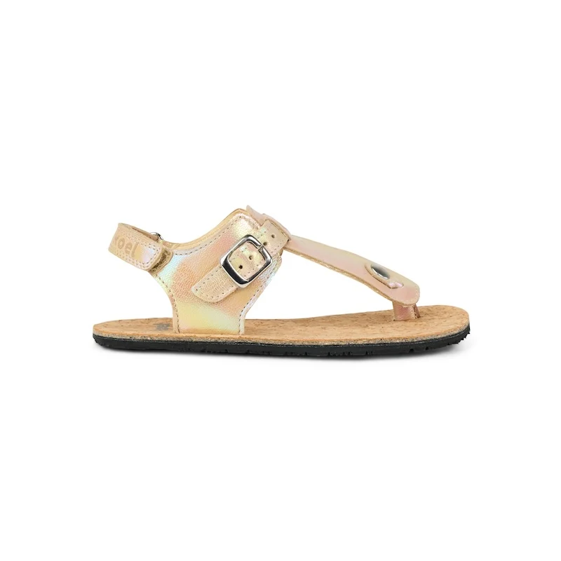 Koel Barfuß Sandalen Abriana Metalic Gold – flexible Barfußsandale für Kinder