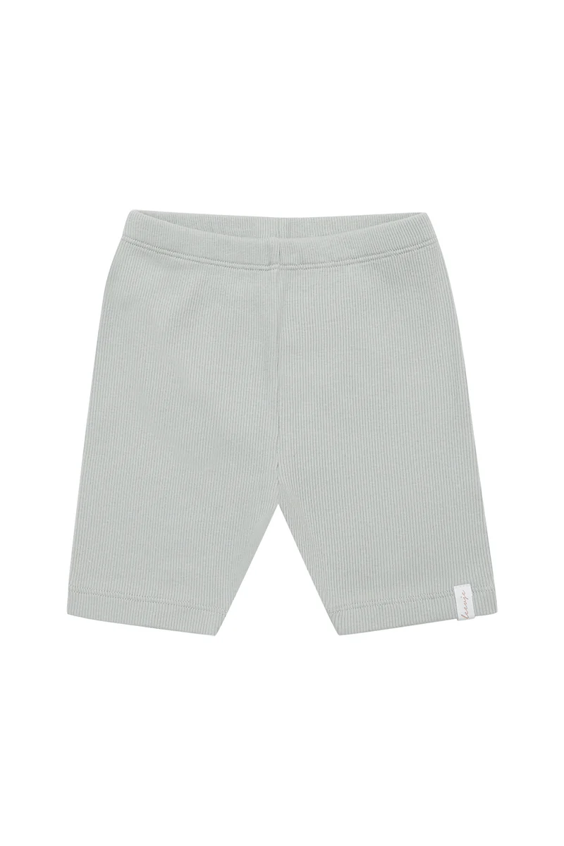 Short Organic Cotton Leggings ‘Soft Green’