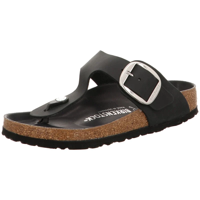 Birkenstock Pantolette Gizeh Big Buckle schwarz